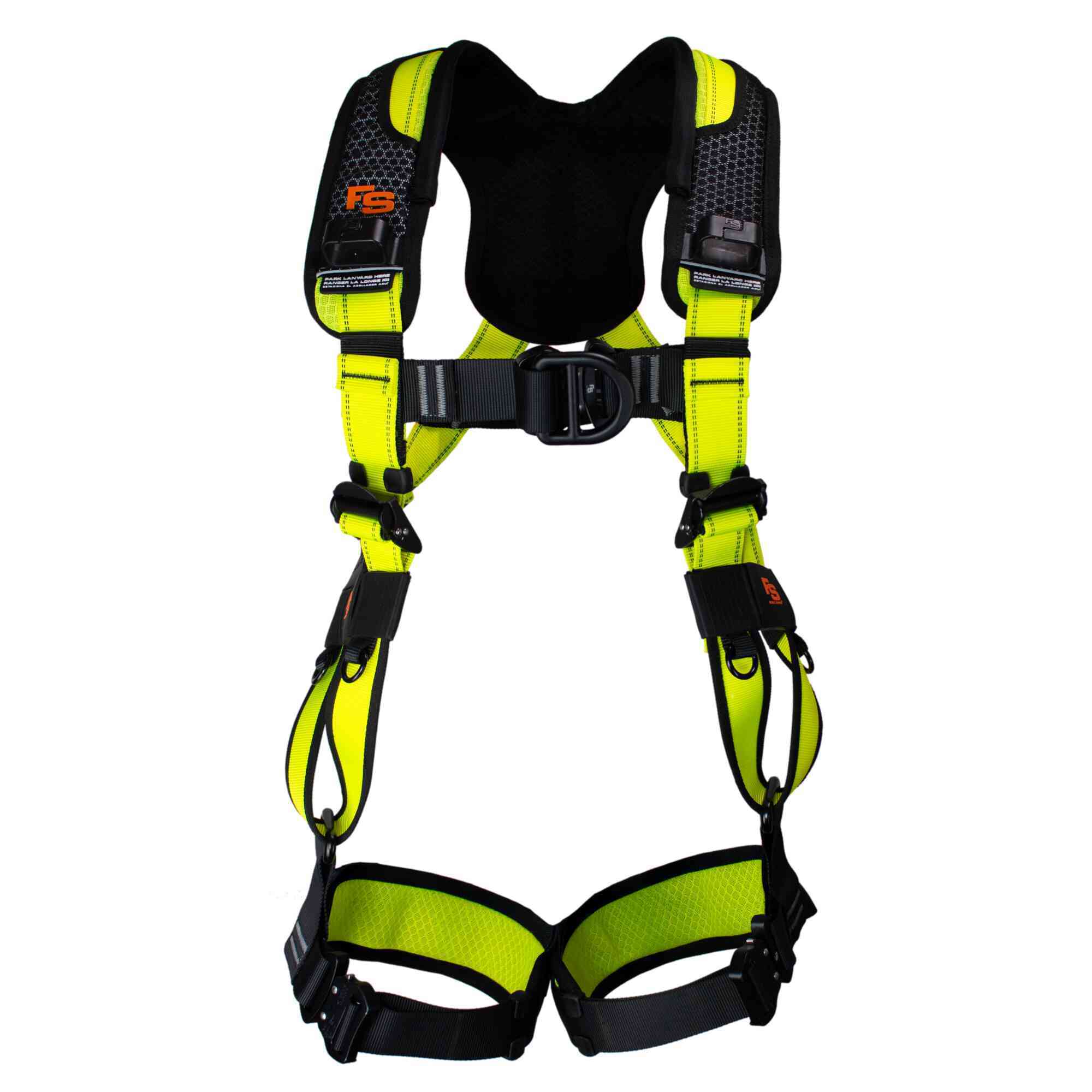Fall Safe Flex Comfort Safety Harness — Vest Style, Climbing, Size S/M, Model# FS242ICD-S/M